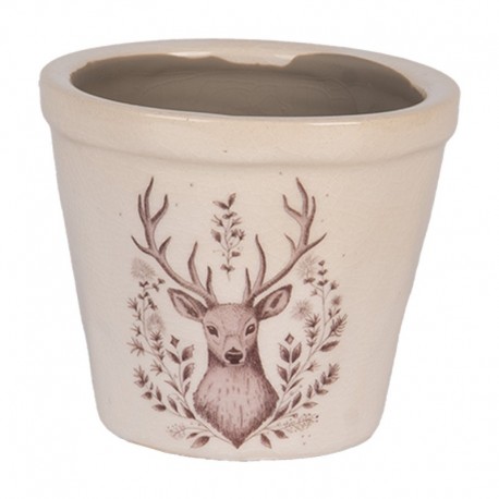 Osłonka Na Doniczkę z Jeleniem E Clayre & Eef