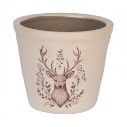 Osłonka Na Doniczkę z Jeleniem D Clayre & Eef