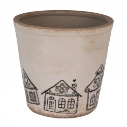 Osłonka Na Doniczkę z Pierniczkami A Clayre & Eef