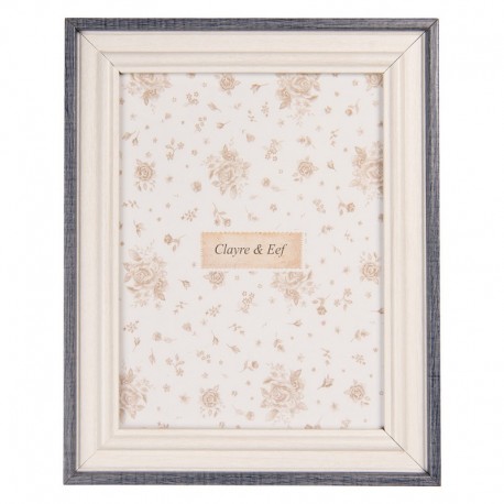 Ramka Na Zdjęcie Kremowo-Szara C Clayre & Eef
