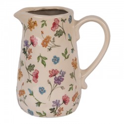 Dzbanek w Stylu Prowansalskim z Kwiatami A Clayre & Eef