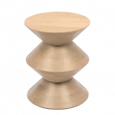 Stolik Japandi z Drewna Mangowego Brązowy E