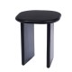 Stolik Japandi z Drewna Mango Czarny