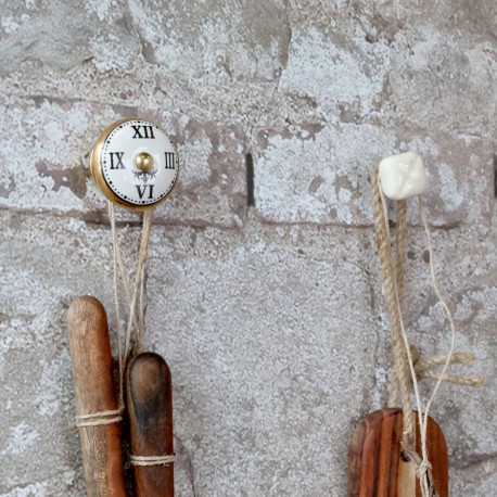 Porcelanowa Gałka Meblowa Chic Antique