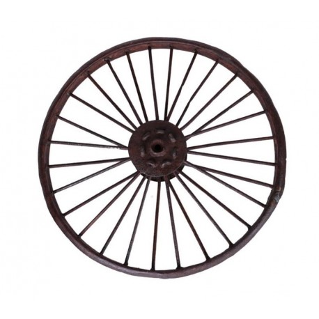 Dekoracja Vintage Koło Metalowe Belldeco Antique
