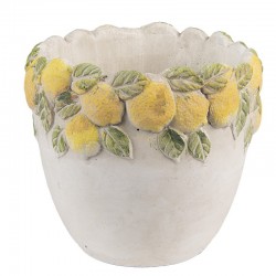 Osłonka Na Doniczkę z Cytrynami F Clayre & Eef