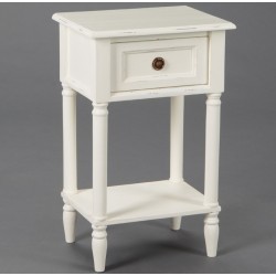 Szary Stolik Nocny Prowansalski
