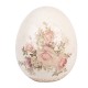 Ceramiczna Jajo Ozdobne w Kwiaty B Clayre & Eef