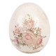 Ceramiczna Jajo Ozdobne w Kwiaty C Clayre & Eef