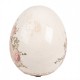 Ceramiczna Jajo Ozdobne w Kwiaty C Clayre & Eef