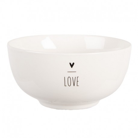 Porcelanowa Miska Love 500 ml Clayre & Eef