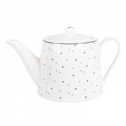 Porcelanowy Dzbanek w Serduszka Clayre & Eef