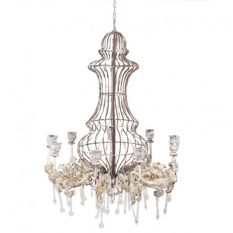 Świecznik Sufitowy w Stylu Francuskim Clayre & Eef