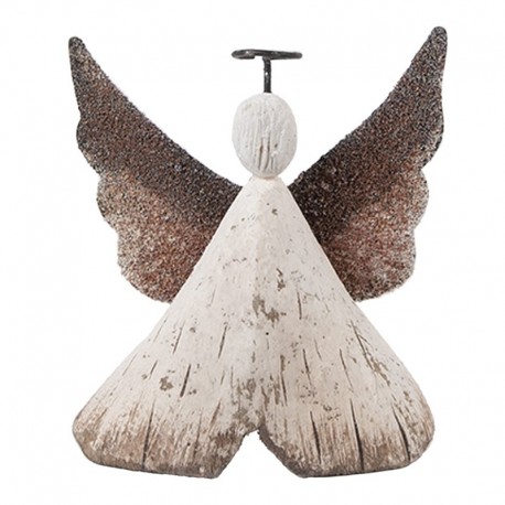 Dekoracja Rustykalna Anioł Drewniany G Clayre & Eef