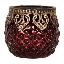 Świecznik Na Telighty Szklany L Clayre & Eef