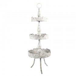 Wysoka Etażerka Prowansalska 104 cm Clayre & Eef