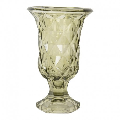 Szklany Wazonik Zielony B Clayre & Eef