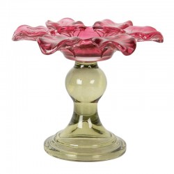 Szklany Świecznik Na Tealight Kolorowy B Clayre & Eef