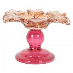 Szklany Świecznik Na Tealight Kolorowy D Clayre & Eef