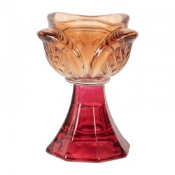 Szklany Świecznik Na Tealight Kolorowy E Clayre & Eef