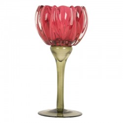 Szklany Świecznik Na Tealight Kolorowy I Clayre & Eef