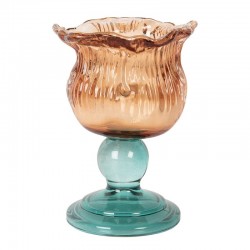 Szklany Świecznik Na Tealight Kolorowy J Clayre & Eef