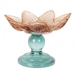 Szklany Świecznik Na Tealight Kolorowy L Clayre & Eef