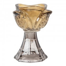 Szklany Świecznik Na Tealight Kolorowy M Clayre & Eef