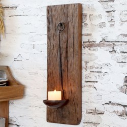 Świecznik Ścienny Rustykalny Chic Antique Grimaud B