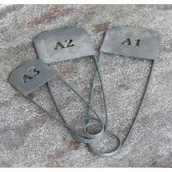 Agrafki Ozdobne Vintage Chic 3szt.