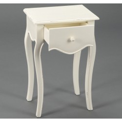 Kremowa Szafka Nocna Prowansalska