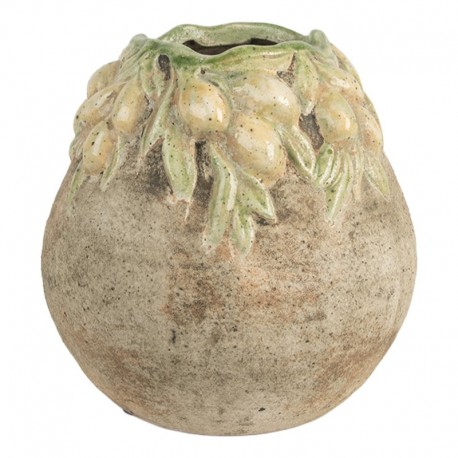 Osłonka Na Doniczkę/Wazon z Oliwkami A Clayre & Eef