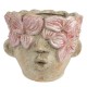 Osłonka Na Doniczkę Głowa z Kwiatami C Clayre & Eef