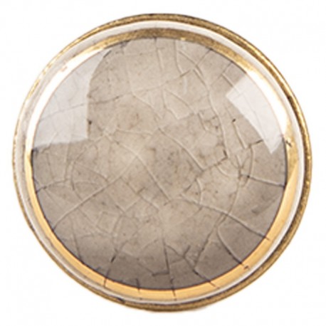 Ceramiczna Gałka Meblowa Szara Clayre & Eef