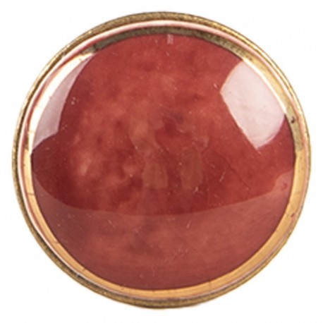 Ceramiczna Gałka Meblowa Czerwona Clayre & Eef