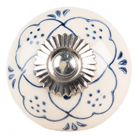 Ceramiczna Gałka Meblowa we Wzorki D Clayre & Eef