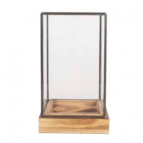 Szklany Klosz Loft z Tacką Clayre & Eef