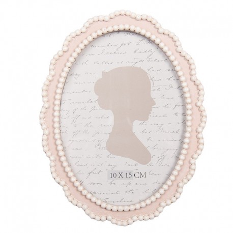 Ramka Na Zdjęcie Retro Różowa Clayre & Eef