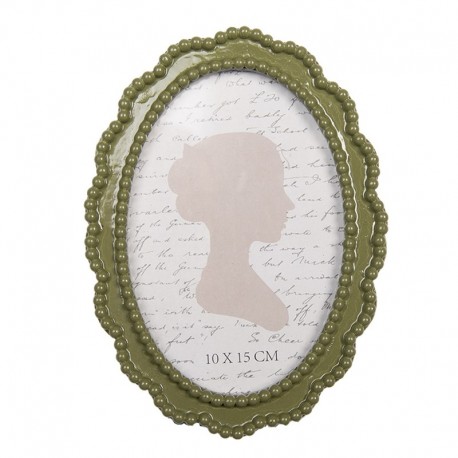Ramka Na Zdjęcie Retro Zielona Clayre & Eef