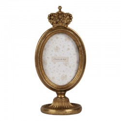 Złota Ramka Na Zdjęcie Paris B Clayre & Eef