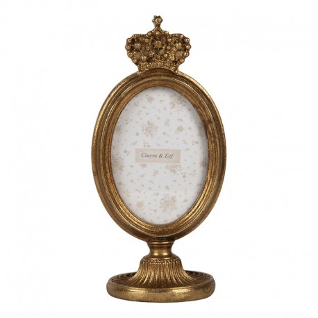 Złota Ramka Na Zdjęcie Paris B Clayre & Eef