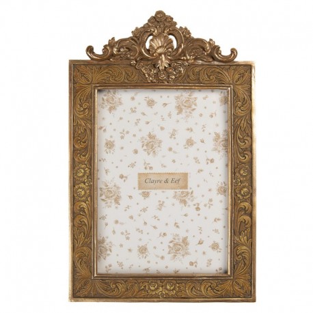 Złota Ramka Na Zdjęcie L Clayre & Eef