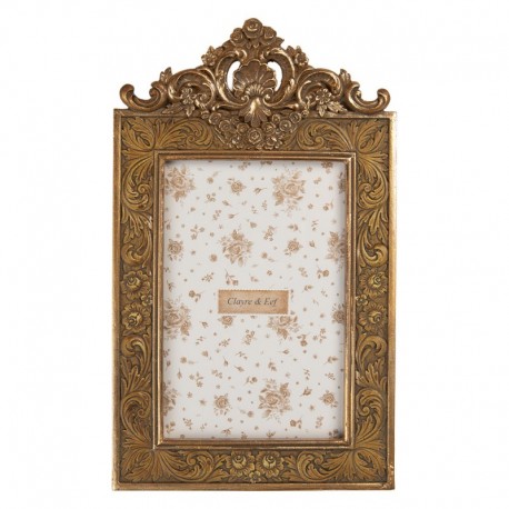 Złota Ramka Na Zdjęcie M Clayre & Eef