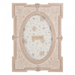 Ramka w Stylu Prowansalskim Kremowa H Clayre & Eef
