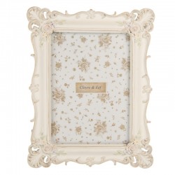 Ramka w Stylu Prowansalskim Kremowa J Clayre & Eef