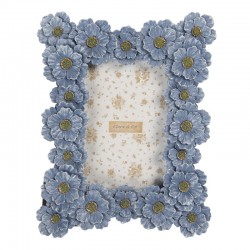 Ramka Na Zdjęcie Niebieskie Kwiaty A Clayre & Eef