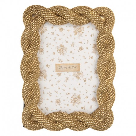 Złota Ramka na Zdjęcie Lina B Clayre & Eef