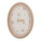 Owalna Ramka w Stylu Prowansalskim Kremowa A Clayre & Eef