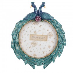 Ramka Na Zdjęcie z Pawiami A Clayre & Eef