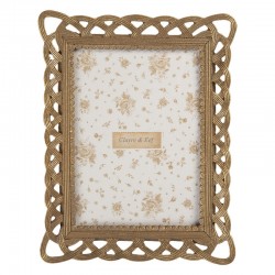 Złota Ramka Na Zdjęcie R Clayre & Eef